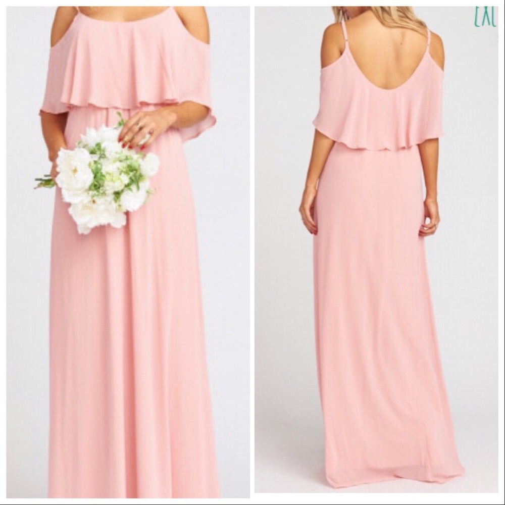 Show Me Your MuMu Caitlin Ruffle Maxi dress